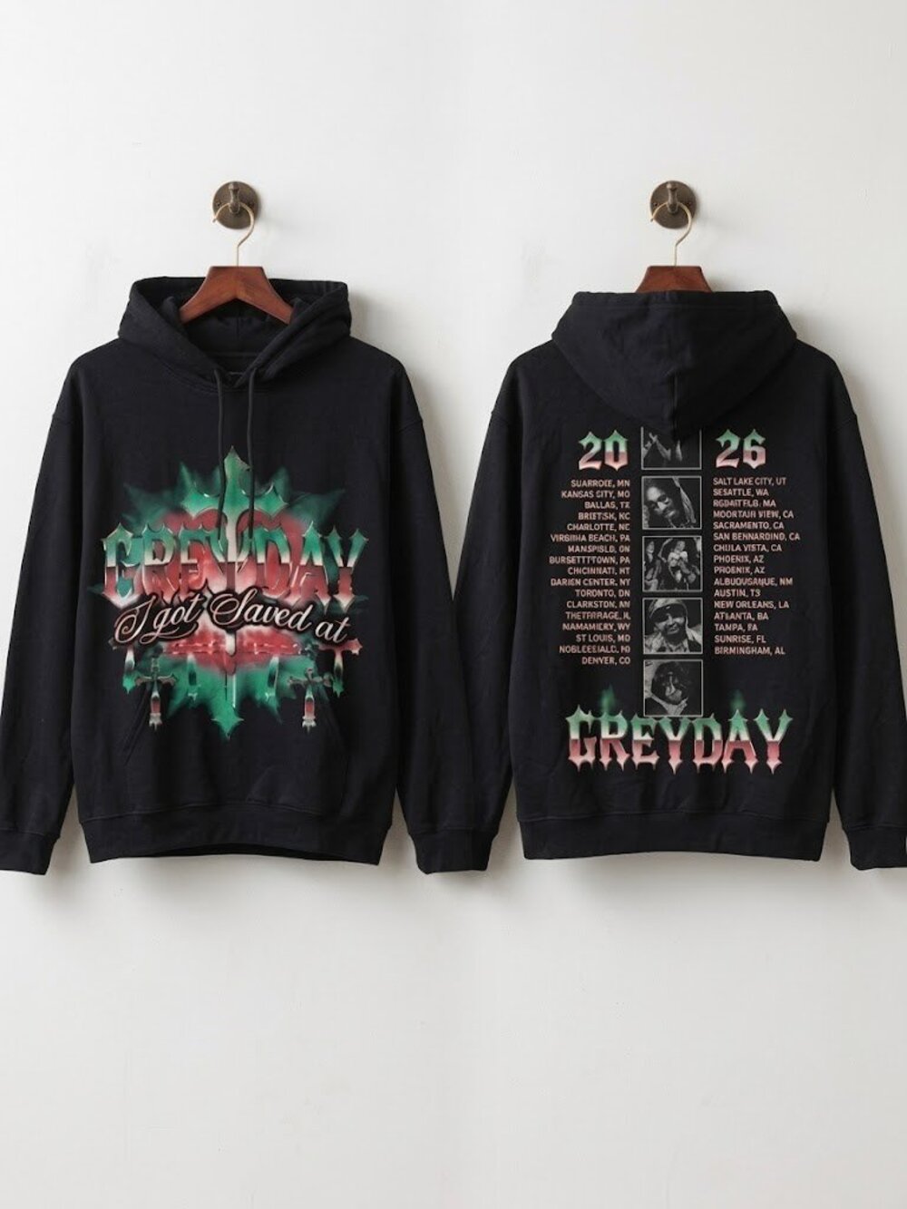 Greyday G59 I Got Saved At Tour 2026 Hoodie